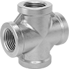 Premium Low-Pressure Stainless Steel Threaded Pipe Fittings