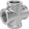 Premium Low-Pressure Stainless Steel Threaded Pipe Fittings