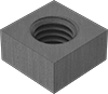 Metric Ultra-High-Temperature Carbon Fiber Square Nuts