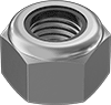 Super-Corrosion-Resistant 316 Stainless Steel Nylon-Insert Locknuts