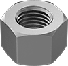 Metric Steel High Hex Nuts