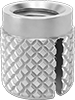 Screw-to-Expand Press-In Threaded Inserts for Plastic