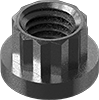 Stainless Steel High-Torque 12-Point Flange Nuts