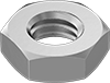 Mil. Spec. 18-8 Stainless Steel Narrow Hex Nuts