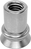 Image of Product. Ribbed. Top orientation. Rivet Nuts. Twist-Resistant Flush-Profile Rivet Nuts.