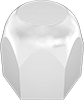 Stainless Steel Extra-Wide High-Hex Cap Nuts