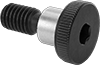 Steel Low-Profile Hex-Drive Shoulder Screws