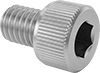 Cleaned and Bagged Venting Socket Head Screws for High Vacuum