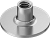 Long-Barrel Round Weld Nuts