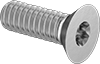 18-8 Stainless Steel Torx Flat Head Screws