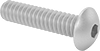 Titanium Button Head Hex-Drive Screws