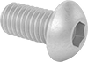 Titanium Button Head Hex-Drive Screws