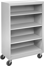Image of Product. Front orientation. Shelving. Bookcases, Rolling.