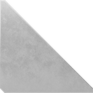 Image of Product. Top orientation. Steel. Multipurpose Low-Carbon Steel Triangles.