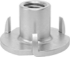 Tee-Nut Threaded Inserts for Fiberglass