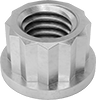 12-Point-Drive Flange Nuts
