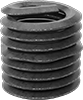 Screw-Locking Seize-Resistant Helical Threaded Inserts