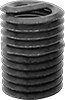 Screw-Locking Seize-Resistant Helical Threaded Inserts