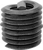 Screw-Locking Seize-Resistant Helical Threaded Inserts