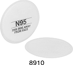 Image of Product. Front orientation. Contains Annotated. Respirator Filters. Filters for Air-Purifying Respirators, Moldex.