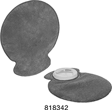 Image of Product. Front orientation. Contains Annotated. Respirator Filters. Filters for Air-Purifying Respirators, MSA.