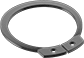 Image of Product. Front orientation. Retaining Rings. Tight-Hold Bowed External Retaining Rings.