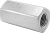 Inch-to-Inch Female Hex Thread Adapters
