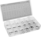 Image of Product. Front orientation. Shims. Round, Sold as Assortments, Shoulder Shortening.