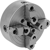 Image of Product. Front orientation. Lathe Chucks. Lathe Chucks for Non-Round Workpieces, Tongue and Groove Jaw.