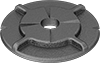 Notched Washers for Wood