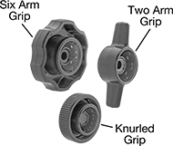 Image of Product. Metric Assortment. Back orientation. Contains Annotated. Knobs. Screw-Head Mount Knob Assortments, 260 Pieces.