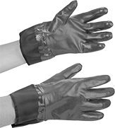 Image of ProductInUse. Style D. Front orientation. Style D. Water-Resistant Work Gloves.