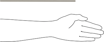 Image of Product. Side1 orientation. Contains SizingReference. Grade B8 18-8 Stainless Steel Threaded Rod, 1/4"-20 Thread Size, 1 Foot Long.