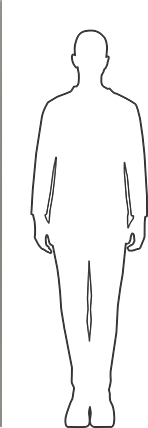 Image of Product. Side1 orientation. Contains SizingReference. Grade B8 18-8 Stainless Steel Threaded Rod, 1/4"-20 Thread Size, 6 Feet Long.