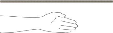 Image of Product. Side1 orientation. Contains SizingReference. Grade B8 18-8 Stainless Steel Threaded Rod, 9/16"-12 Thread Size, 2 Feet Long.