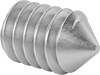 Stainless Steel Cone-Tip Set Screws