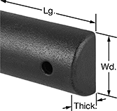Image of Product. Front orientation. Contains Annotated. Surface Guards. Style 3.