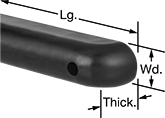 Image of Product. Front orientation. Contains Annotated. Surface Guards. Style 6.