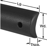 Image of Product. Front orientation. Contains Annotated. Surface Guards. Style 8.