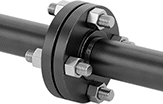 Image of ProductInUse. Front orientation. Threaded Rods. Threaded Rod and Hex Nut Kits for Pipe Flanges.
