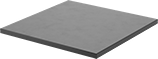 Image of Product. Front orientation. Vibration-Damping Pads. Fabric-Reinforced Vibration-Damping Pads for Heavy Machinery, Square, Buna-N, Rough.
