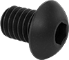 Steel Button Head Hex-Drive Screws