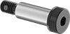 Thread-Locking Steel Hex-Drive Shoulder Screws