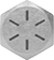 Image of Specification. Front orientation. SAE Grade 8.