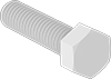 Plastic Hex Head Screws