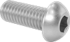 Steel Button Head Hex-Drive Screws