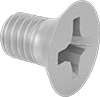 Titanium Phillips Flat Head Screws