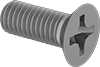 Metric Titanium Phillips Flat Head Screws