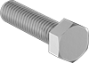 Low-Strength Steel Hex Head Screws