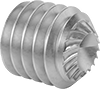 Serrated-Locking Stainless Steel Cup-Tip Set Screws